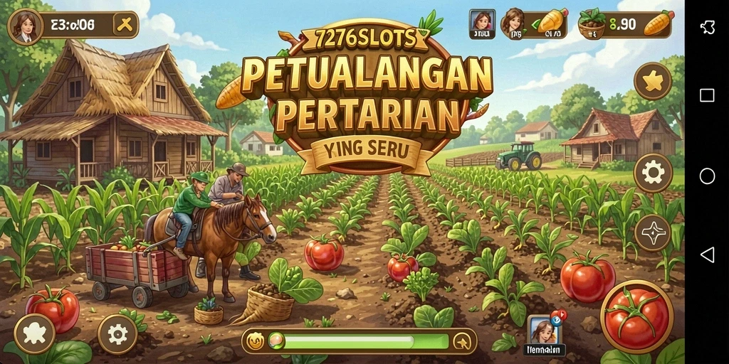 Screenshot fitur gameplay <strong>7276SLOTS</strong> yang penuh warna dan menarik.
