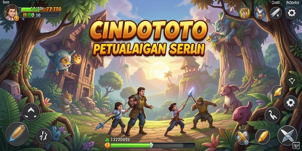 Tampilan gameplay <strong>CINDOTOTO</strong> yang menawan dan penuh petualangan.