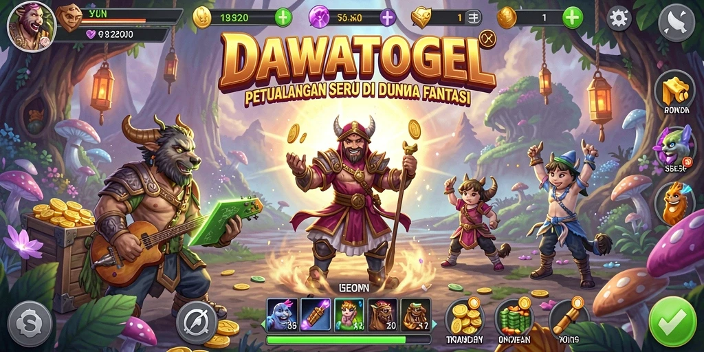 Tampilan gameplay RPG yang menarik dan penuh aksi.
