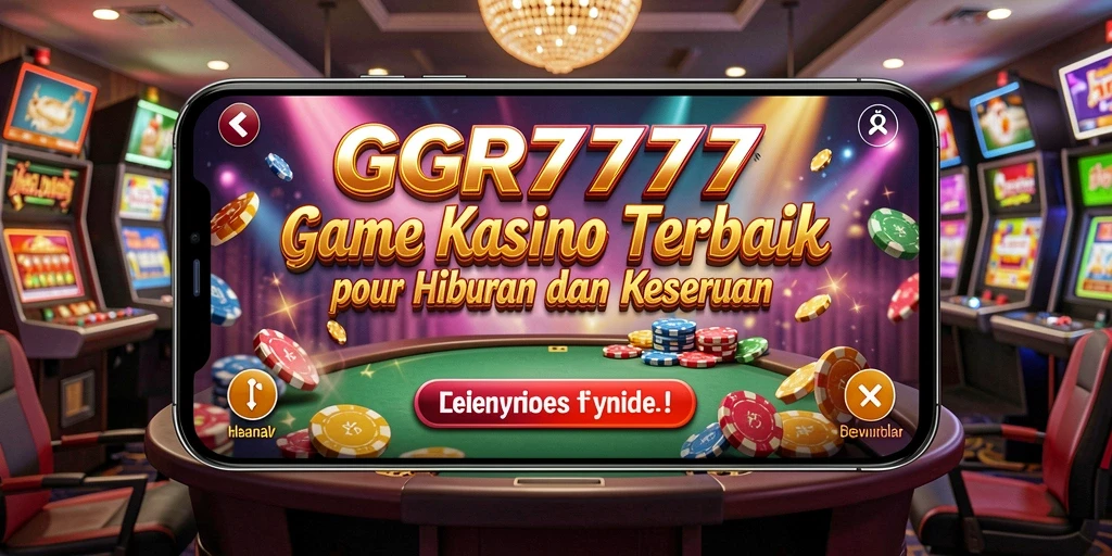 Tampilan mengesankan dari gameplay Kasino di GGR7777.