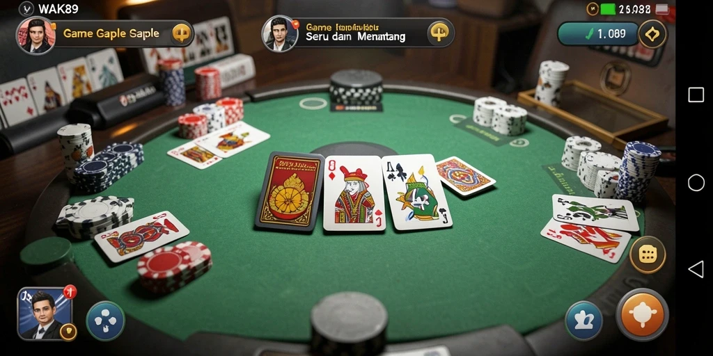 Tampilan gameplay WAK89 yang seru dan menarik.